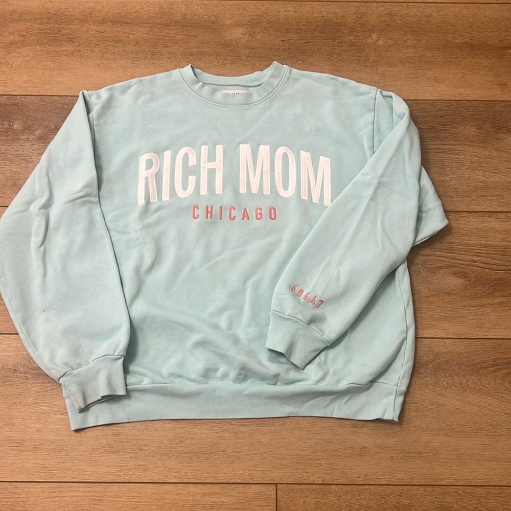 Tinx Rich Mom Chicago Crewneck